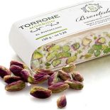 Torrone morbido ostiato al pistacchio da 150 grammi.