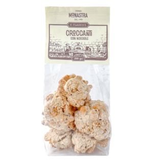 Crunchy Biscuits with whole hazelnuts - 200 g - Monastra Bakery