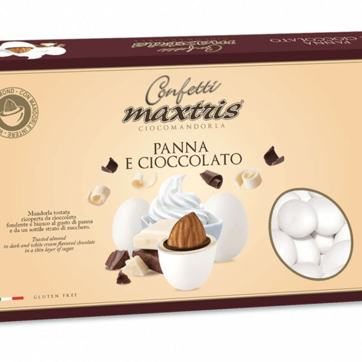 Confetti gusto cioccolato e panna