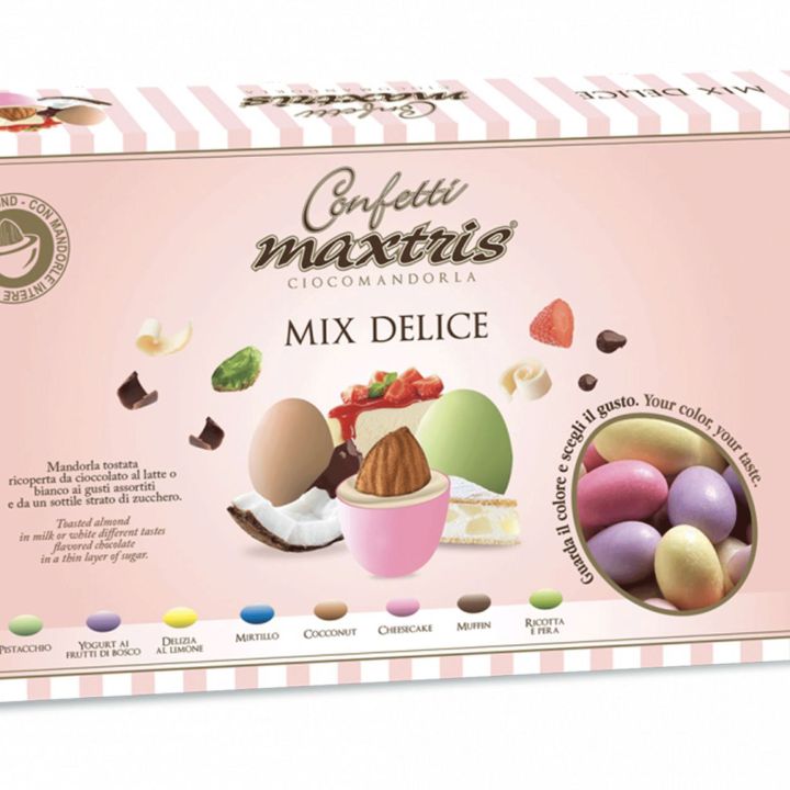 Confetti various flavors, mix of tastes