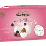 Confetti al cioccolato con frutti di bosco
