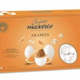 Confetti al cioccolato aromatizzati all'arancia
