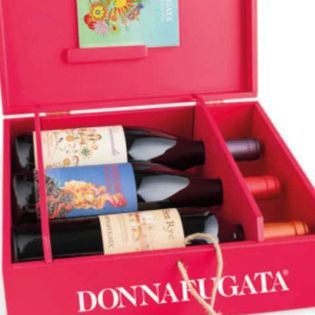 box regalo Donnafugata - 3 vini music and wine