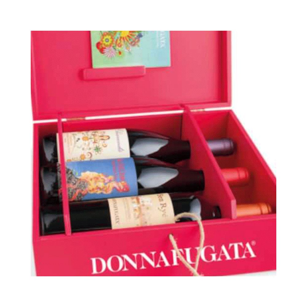 box regalo Donnafugata - 3 vini music and wine