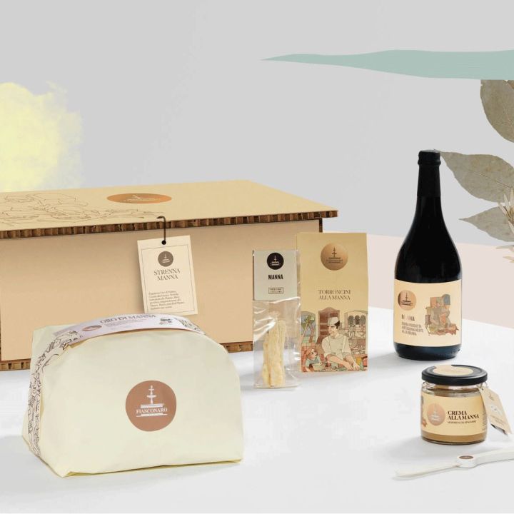 Strenna regalo siciliana con mannetti