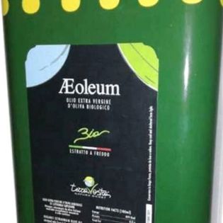 Organic Sicilian oil, 3 L can