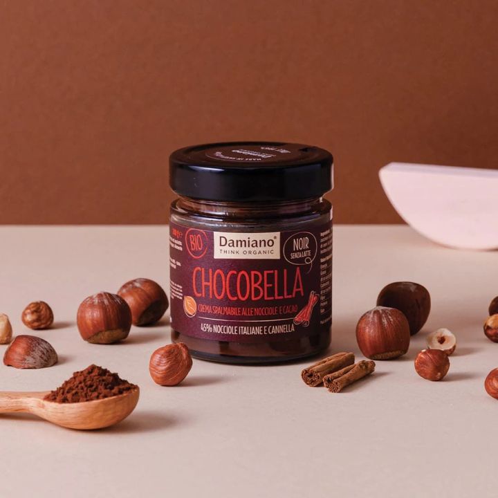 Organic Chocobella Noir with cinnamon 200 g - Damiano Think Organic