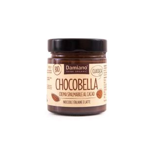 Chocobella -Organic Cocoa and Hazelnut Cream Damiano - 200 g