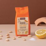 Roasted Organic Peeled Almonds with Salt and Lemon