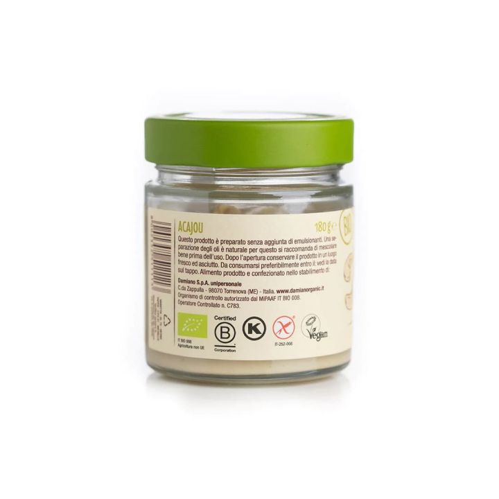 ACAJOU - Crema di Anacardi crudi Bio