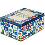 Biscotti alla Manna e Arancia in latta decorata Tumminello