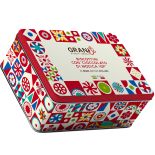 Biscuits with Chocolate of Modica PGI in an elegant Tumminello decorated tin