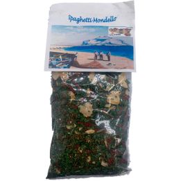 Condipasta Spaghetti Mondello, condimento secco per pasta - busta da 60 grammi