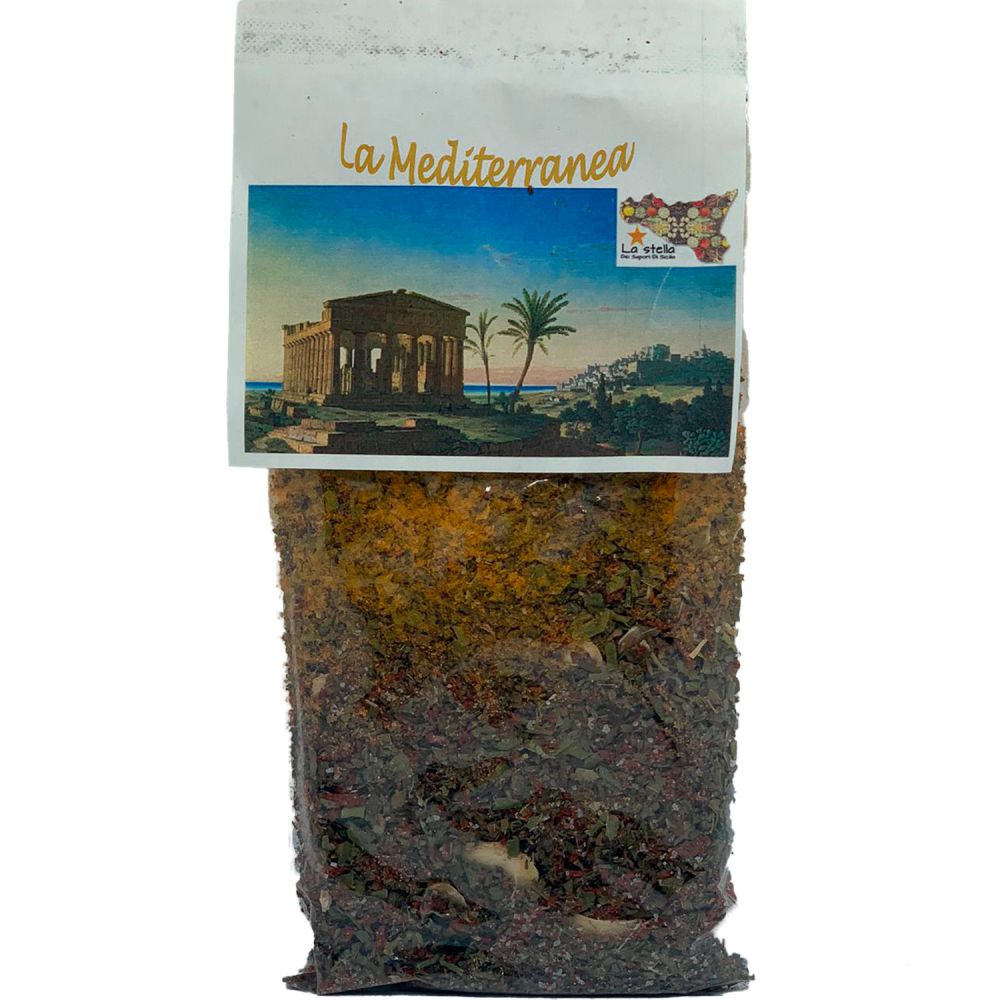 Condipasta alla Mediterranea, condimento secco per pasta - busta da 60 grammi