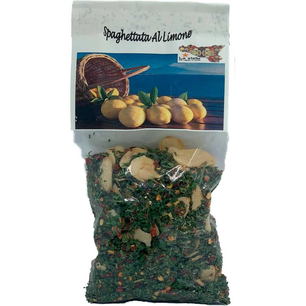 Lemon Spaghetti seasoning for pasta - 60 grams pack Lemon Spaghetti seasoning for pasta - 60 grams pack
