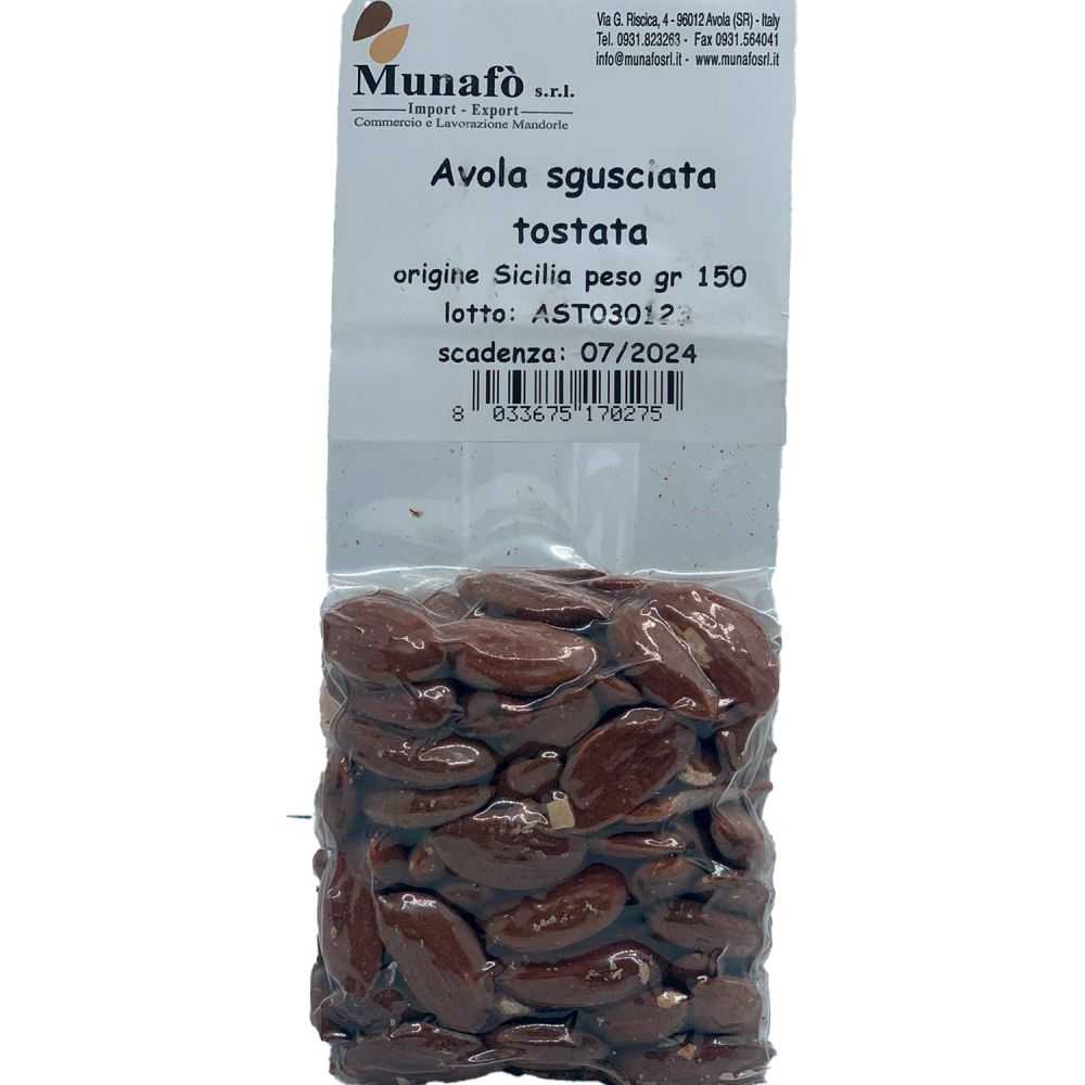 Mandorla di Avola tostata - 150 gr