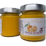 Sweet cream spreadable with mandarin