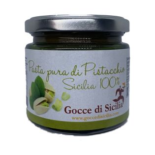 Pasta di Pistacchio base gelato 190 grammi - Pasta Pura Sicilia 100%