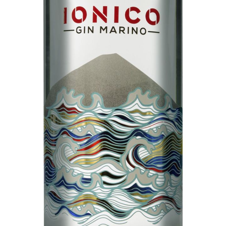 Ionico Fratelli Pistone, marine Gin with salt crystals 70 cl