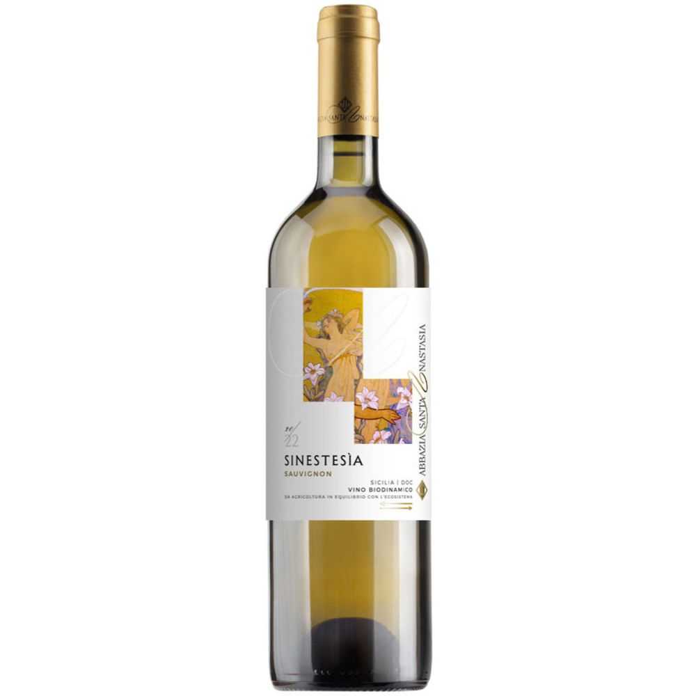 White wine BIO Abbazia Santa Anastasia Sinestesia 2022 - Sicily DOC