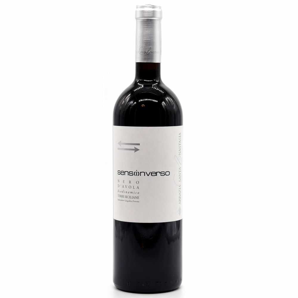 Vino rosso Biodinamico Abbazia Santa Anastasia Sensinverso Nero d'Avola - Sicilia DOC Vino rosso Biodinamico Abbazia Santa Anastasia Sensinverso Nero d'Avola - Sicilia DOC