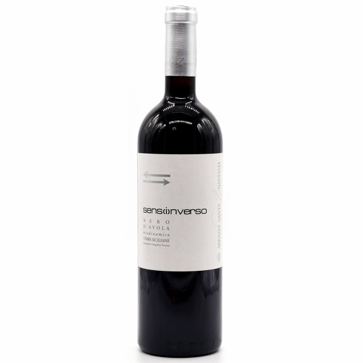 Biodynamic red wine Abbazia Santa Anastasia Sensinverso Nero d'Avola - Sicily DOC