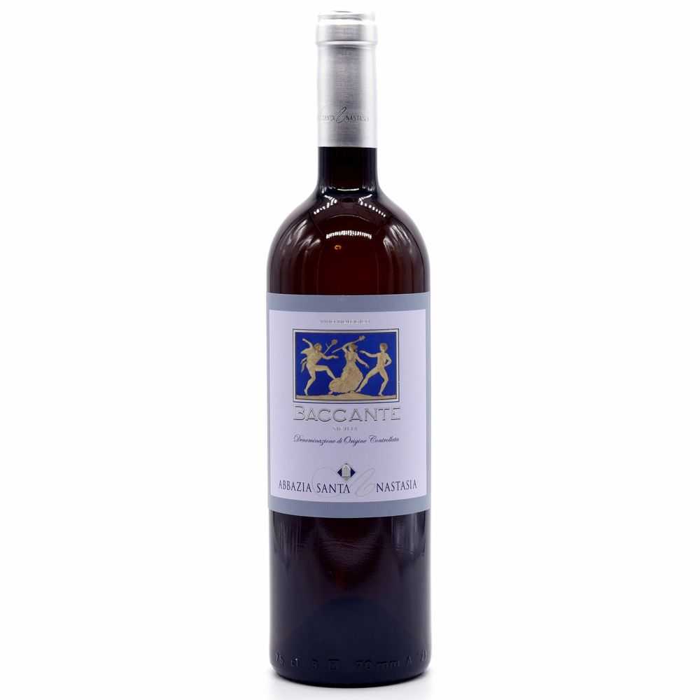 Baccante Biodynamic white wine Abbazia Santa Anastasia Chardonnay
