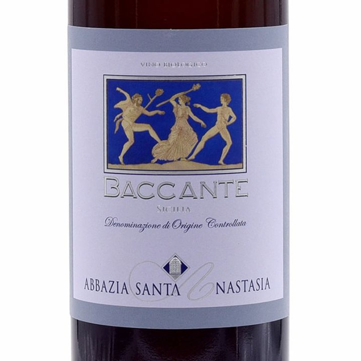 Baccante Vino bianco Chardonnay Biodinamico Abbazia Sant'Anastasia