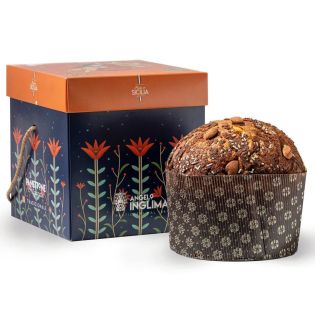 Traditional Artisan Panettone, with candied fruit and raisins - Pasticceria Inglima