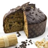 Panettone Siciliano Artigianale al Cioccolato, con caffè e ricotta - Pasticceria Nuova Dolceria