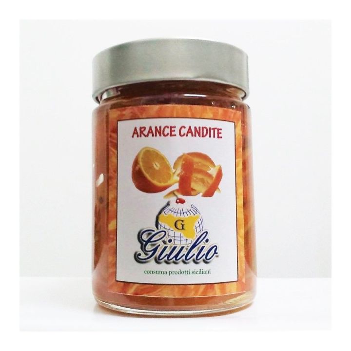 Scorzette di arancia candita ricoperte con cioccolato