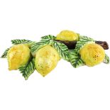 Limoni da appendere in vera Ceramica di Caltagirone da 30 cm