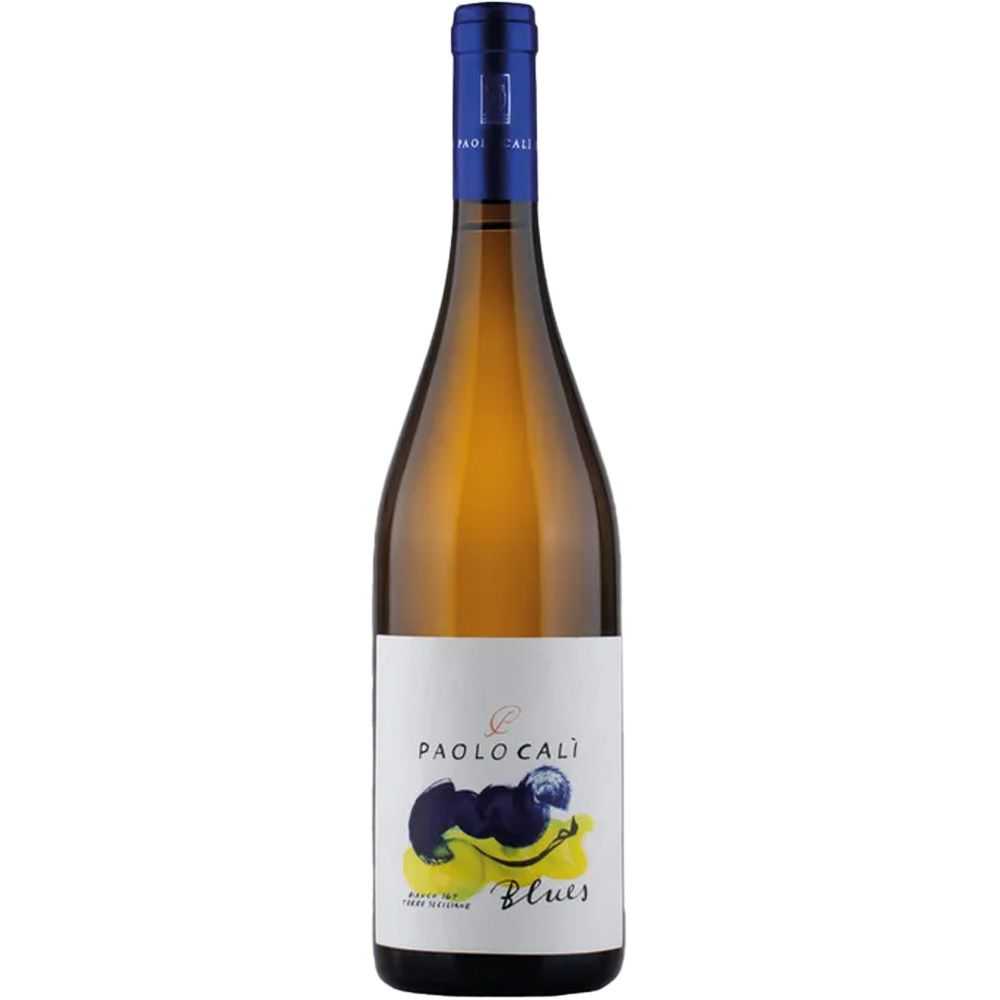 Blues Grillo IGT 2022 white wine from the Paolo Calì winery Blues Grillo IGT 2022 white wine from the Paolo Calì winery