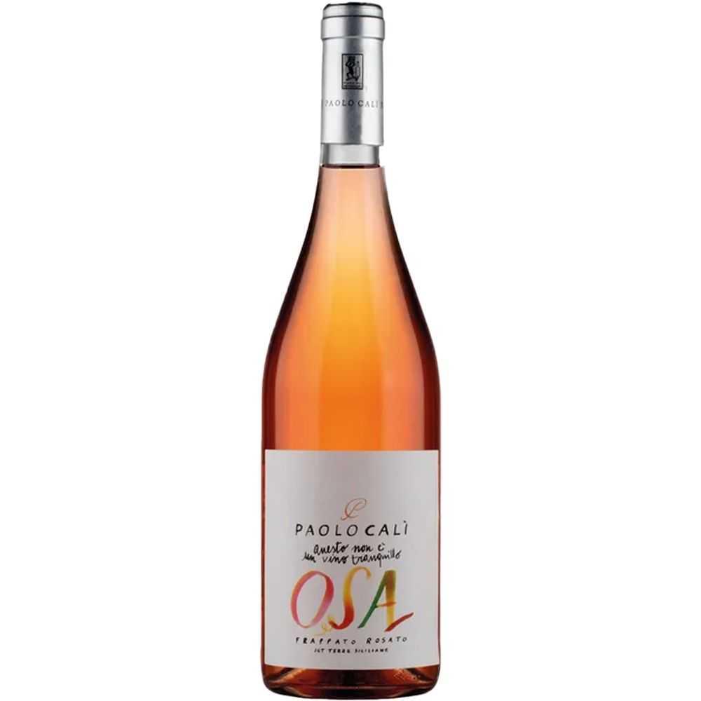 Osa! 2022 Frappato Rosato IGT della cantina di Paolo Calì Osa! 2022 Frappato Rosato IGT della cantina di Paolo Calì