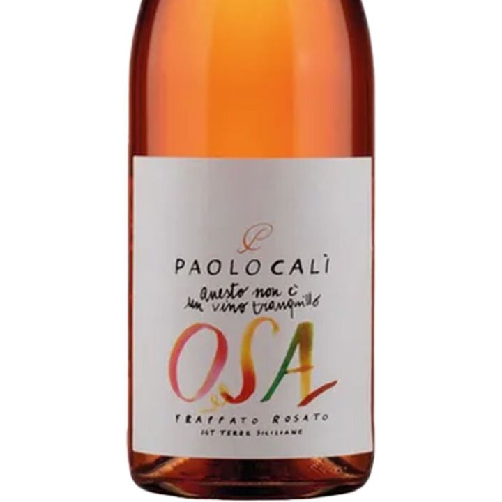 Osa! 2022 Frappato Rosato IGT from the Paolo Calì winery