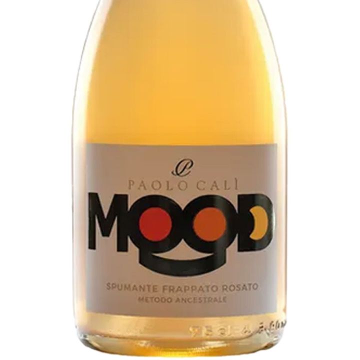 Spumante rosato Mood Frappato Metodo Ancestrale 2021 della cantina Paolo Calì