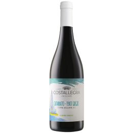 Costallegra vino biologico blend di Catarratto e Pinot Grigio Terre Siciliane IGT