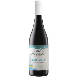 Organic white wine Costallegra Catarratto and Pinot Grigio - Terre Siciliane IGT Baglio Oro
