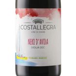 Pure organic Nero d'Avola, Costallegra "sea wines" Baglio Oro