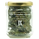 Foglie di Capperi di Pantelleria croccanti - Vasetto da 10 grammi