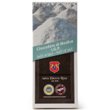 Modica IGP chocolate with salt. Bar of 100 grams