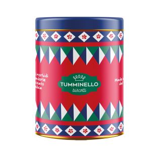 Soft Sicilian Cantucci, Tumminello biscuits in Limited Edition decorated tin
