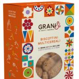 Artisanal Tumminello Multicereali biscuits, made with a mix of seeds and cereals