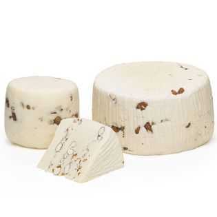 Primo Sale with Whole Almonds - Canestrato cheese with a soft texture