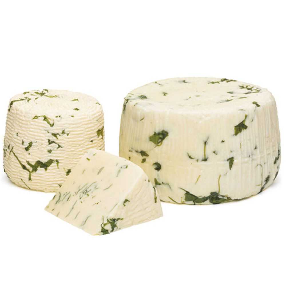Primo Sale Canestrato cheese enriched with rocket