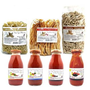 Tasting kit by Gocce di Sicilia, for Sicilian pasta lovers!