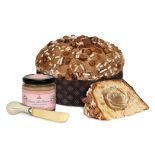 Panettone Hazelnuts and Manna Fiasconaro-Dolce & Gabbana 1 kg in tin