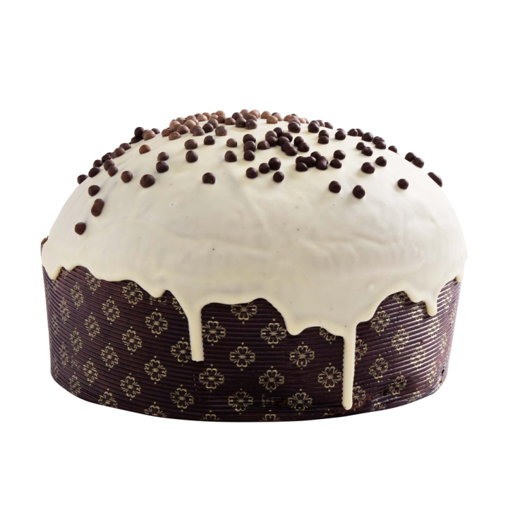 Panettone chocolate drops and william pear Fiasconaro 750 grams