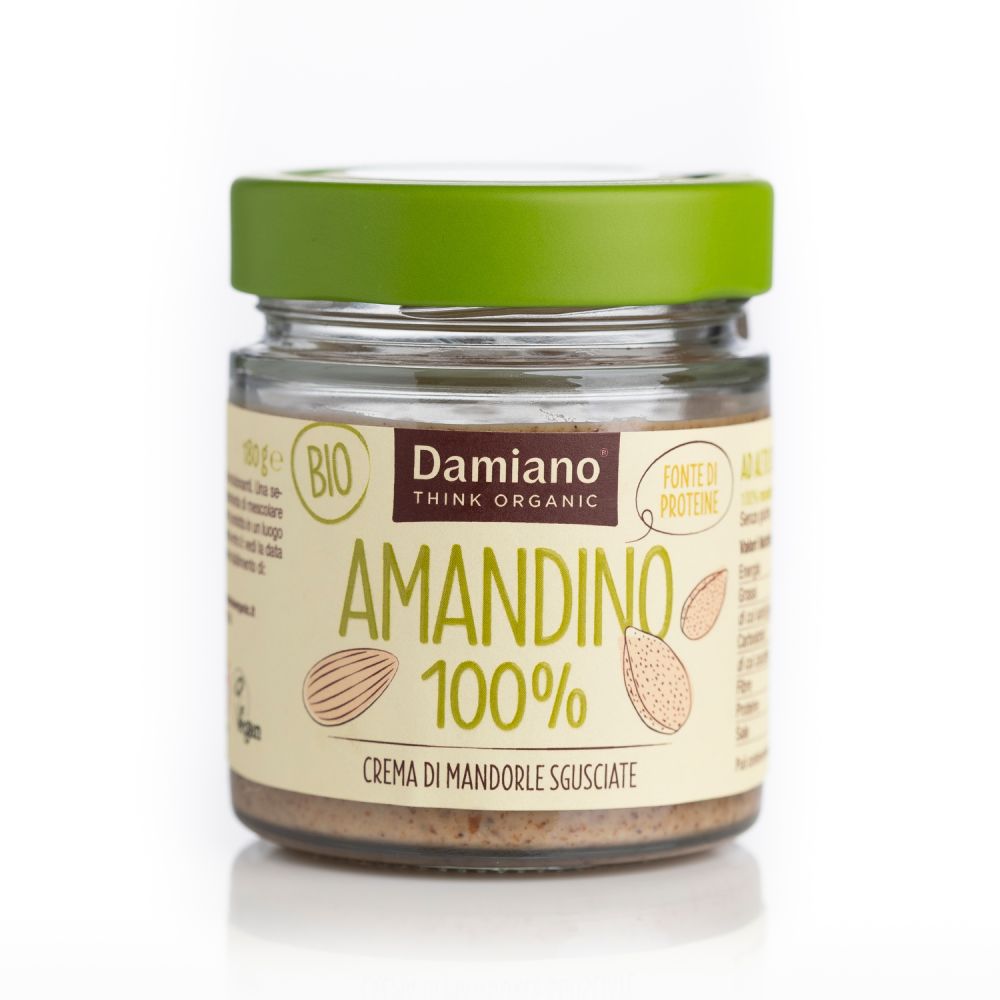 AMANDINO - Crema di Mandorle sgusciate Bio