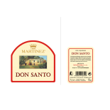Don Santo Sicilian dessert wine born in Marsala - Martinez